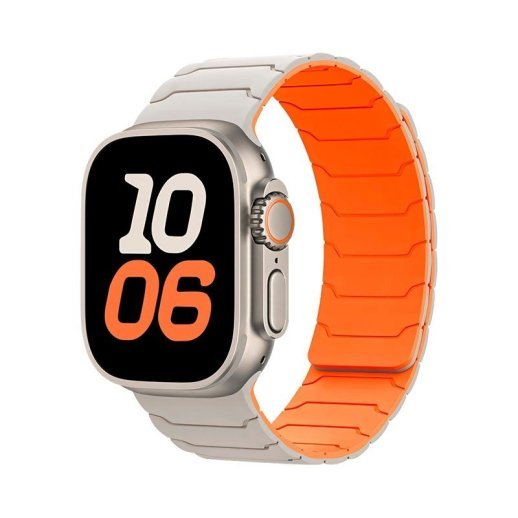 Ремінець HOCO WA39 Flexible Series магнітний силіконовий для Apple Watch 44/45/46/49 мм