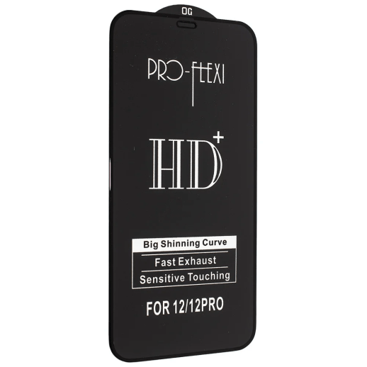 Захисне скло Pro-Flexi HD+ Apple iPhone 12/12 Pro Black