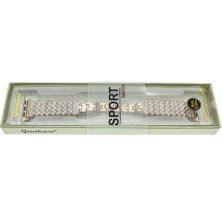 Ремінець металевий стрази rhinestones APPLE WATCH 42/44/45 MM №3
