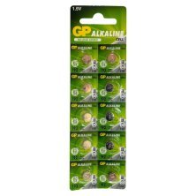 Батарейка лужна GP 192 LR41, V3GA 1.5V 10 штук