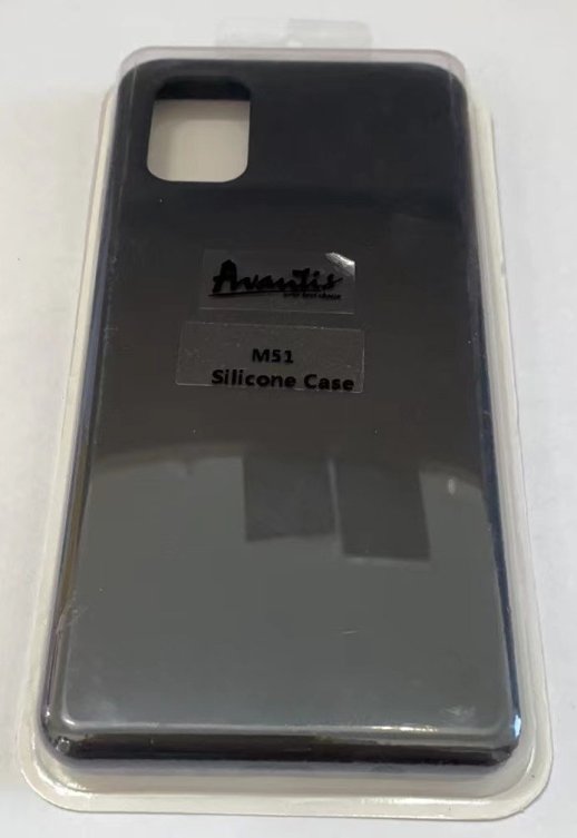 Avantis Full Silicone Case Samsung M51 Lilac