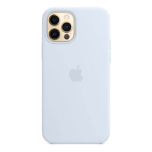 Чохол Silicone Case Original Apple iPhone 12 / 12 Pro (MagSafe) Cloud Blue