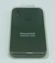 Чохол Silicone Case Copy Apple iPhone X / Xs Square Green 8