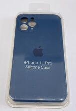 Чохол Silicone Case Copy Apple iPhone 11 Pro Square Navy Blue, 27