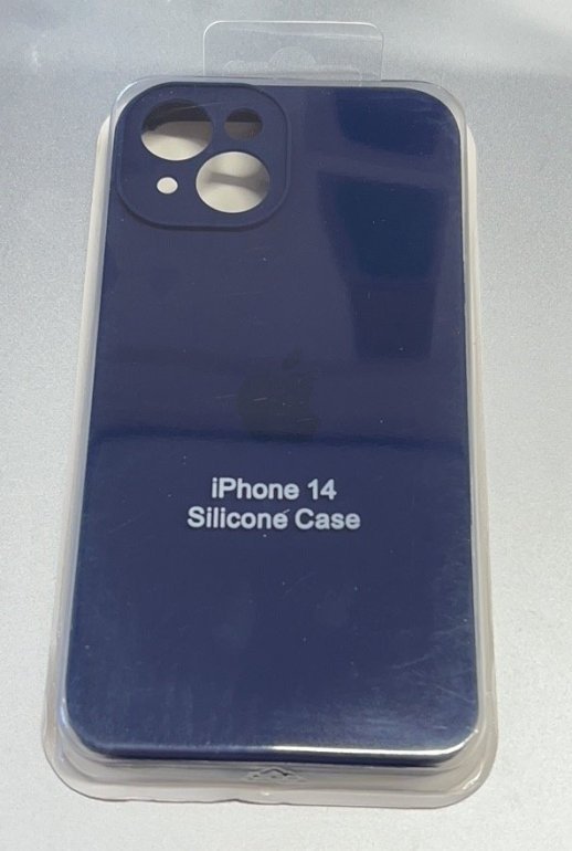 Чохол Silicone Case Copy Apple iPhone 14 Square Light Turquoise, 26