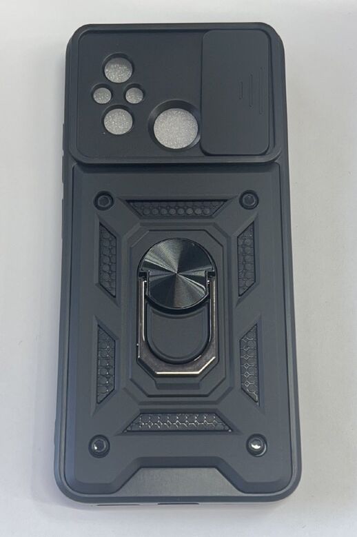 Armor Case With Curtain for Xiaomi Redmi 12C Чорний