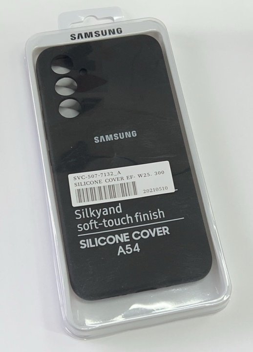 Чохол Silicone Case for Samsung A54 Black