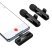 Бездротовий петличний мікрофон HOCO L20A Fair dual-mic Lightning / TYPE-C