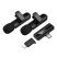 Бездротовий петличний мікрофон HOCO L20A Fair dual-mic Lightning / TYPE-C