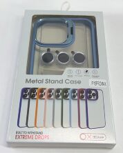 Чехол Metal Stand Case Apple Iphone 15 ProMax New Gray 1