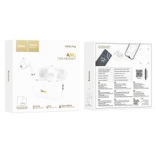 Беспроводные наушники HOCO EW56 Plus Generoso true wireless ANC noise reduction, белый