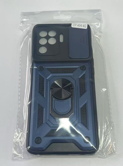 Armor Case With Curtain for Oppo A94 4G Чорний