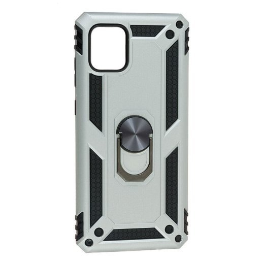 Накладка Antishock для Samsung Note 10 Lite 2020 Silver