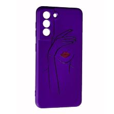 Силікон Case Art для Samsung S21 Lips