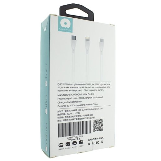 Зарядний пристрій WUW T27 3A + USB MICRO