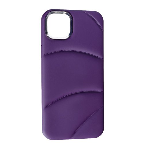 Силікон Soft Puffer для Apple iPhone 14 Violet