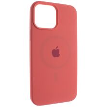 Задня накладка з Magsafe + ЗАСТАВКА Full Silicone Case APPLE iPhone 13 6,1" 6-PINK-POMELO