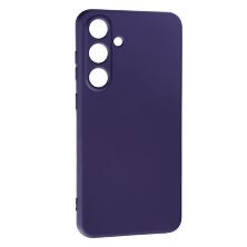 Силікон Case SMTT (AA) для Samsung S25 Dark Violet