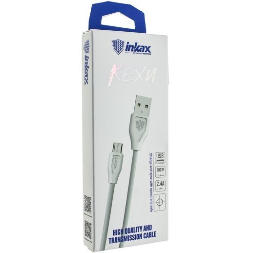 Кабель USB INKAX CK-21 MICRO 0,20 метра