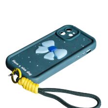 Накладка Lucky Bow Case для Apple iPhone 12 Dark Green