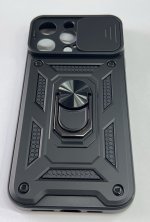 Armor Case With Curtain for Apple Iphone 15 Pro Max