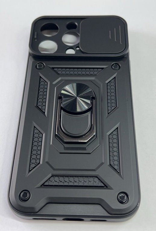 Armor Case With Curtain for Apple Iphone 15 Pro Max