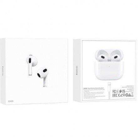Бездротові навушники HOCO EW26, білий