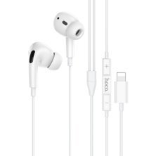 Навушники HOCO M1 Pro Original Series для iPhone (Lightning), дротові, з мікрофоном, білі
