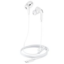 Навушники HOCO M1 Pro Original Series для iPhone (Lightning), дротові, з мікрофоном, білі