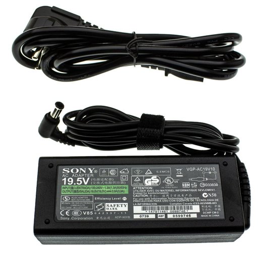 Блок живлення для ноутбука SONY 76W 19.5V 3.9A (6.5*4.4 мм, із центральною голкою)