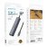 Перехідник BOROFONE DH12 HUB з Type-C на 4 USB 3.0, 20 см, сірий