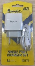 Мережевий Зарядний Пристрій Avantis A825 1USB Micro