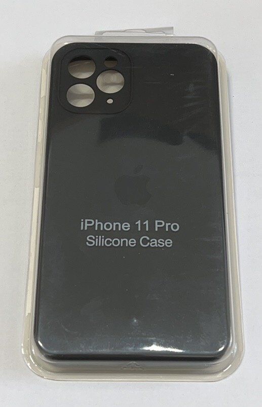 Чохол Silicone Case Copy Apple iPhone 11 Pro Square Dark Grey