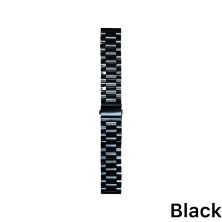 Ремінець для Xiaomi Amazfit Bip Steel 22mm Black