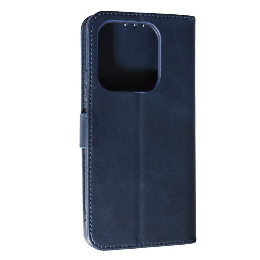 Чохол-книжка "Business" для Xiaomi Redmi Note 14 (4G) (UA/EUROPE) Dark Blue Cat