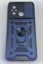 Armor Case With Curtain for Xiaomi Redmi 12C Dark Blue