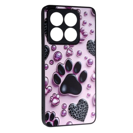 Накладка Fashion Mix для Xiaomi 14T Pink Paws