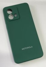 Чохол Silicone Case for Motorola G84 Dark Green
