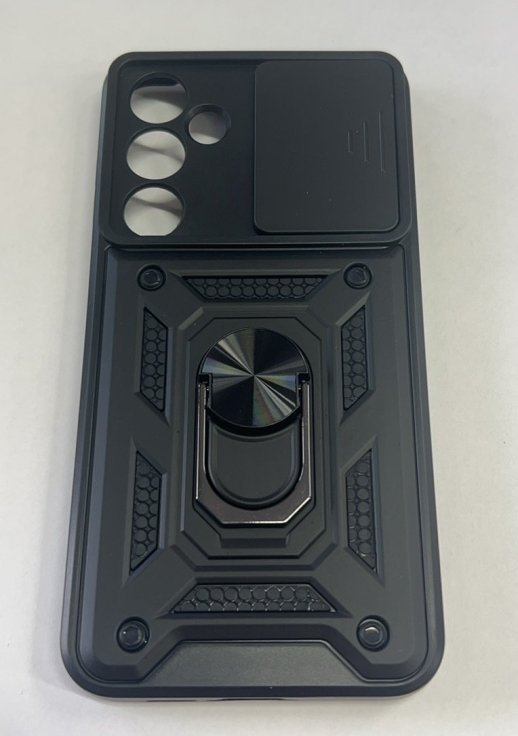 Armor Case With Curtain for Samsung A55 Чорний