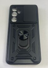 Armor Case With Curtain for Samsung A55 Чорний