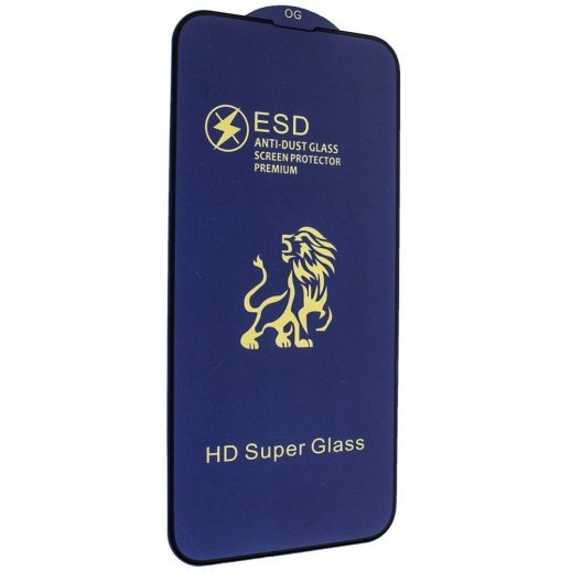 Захисне скло Full Glue ESD Anti-Dust APPLE iPhone 16E / 14 / 13 / 13 PRO 6.1"