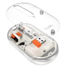 Мишка бездротова HOCO GM35 General dual-mode silent, white