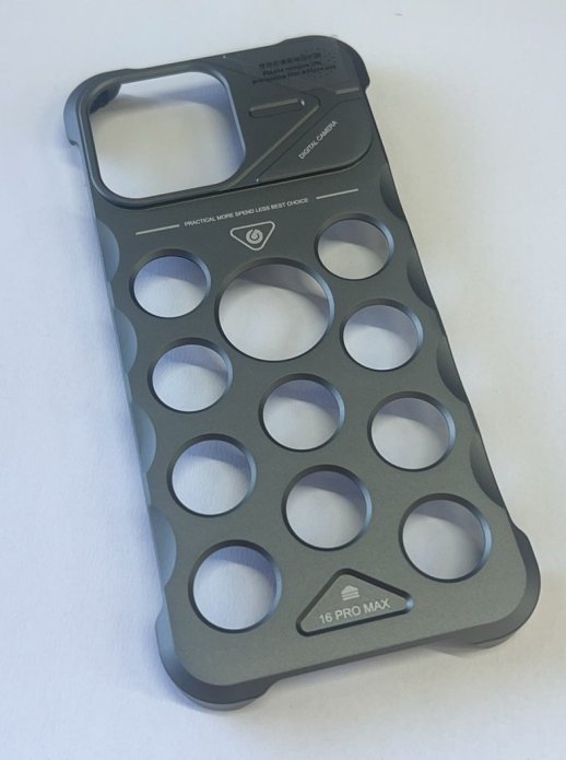 Case Aluminium CELL for Apple Iphone 16 Pro Max Gold