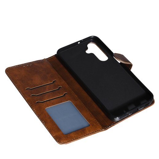 Flip Cover "Business" для Samsung A16 Dark Brown