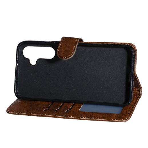 Flip Cover "Business" для Samsung A16 Dark Brown