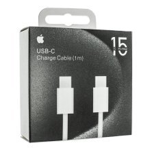 Кабель USB-C для iPhone Type-C to Type-C Model A2795 MM093ZM/A 1 метр 60W 15 PRO MAX ткань в черной упаковке