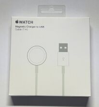 USB Cable Apple Watch Magnetic Charger Белый