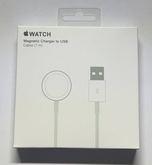 USB Cable Apple Watch Magnetic Charger Белый
