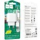 Мережевий зарядний пристрій HOCO CS51A 2USB 2.4A + кабель USB - MICRO, білий