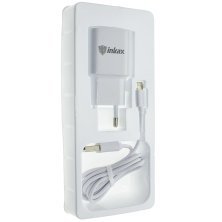 Мережевий зарядний пристрій INKAX CD-27 2.1A + USB кабель LIGHTNING